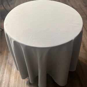 Elegant grey Tablecloth
